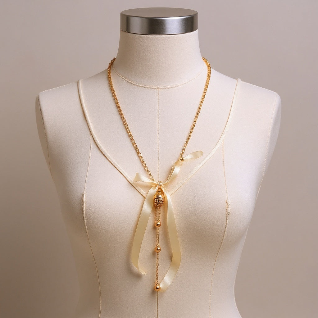 Ivory Cascade Necklaces - Elegance in Every Layer