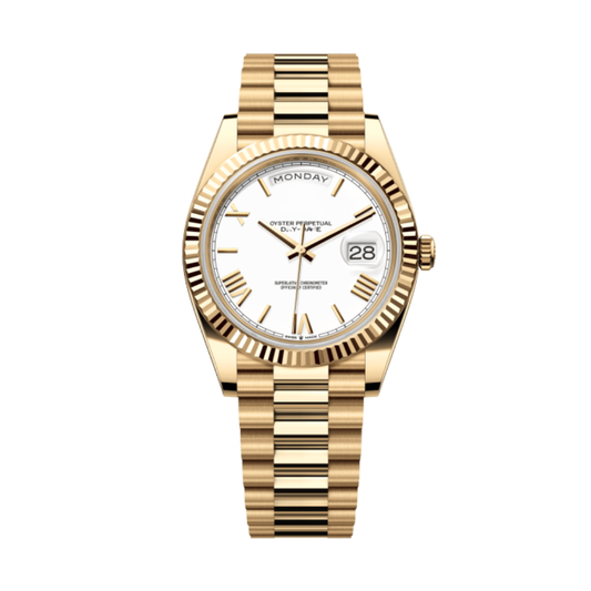 Executive Calendar 36 – White Dial