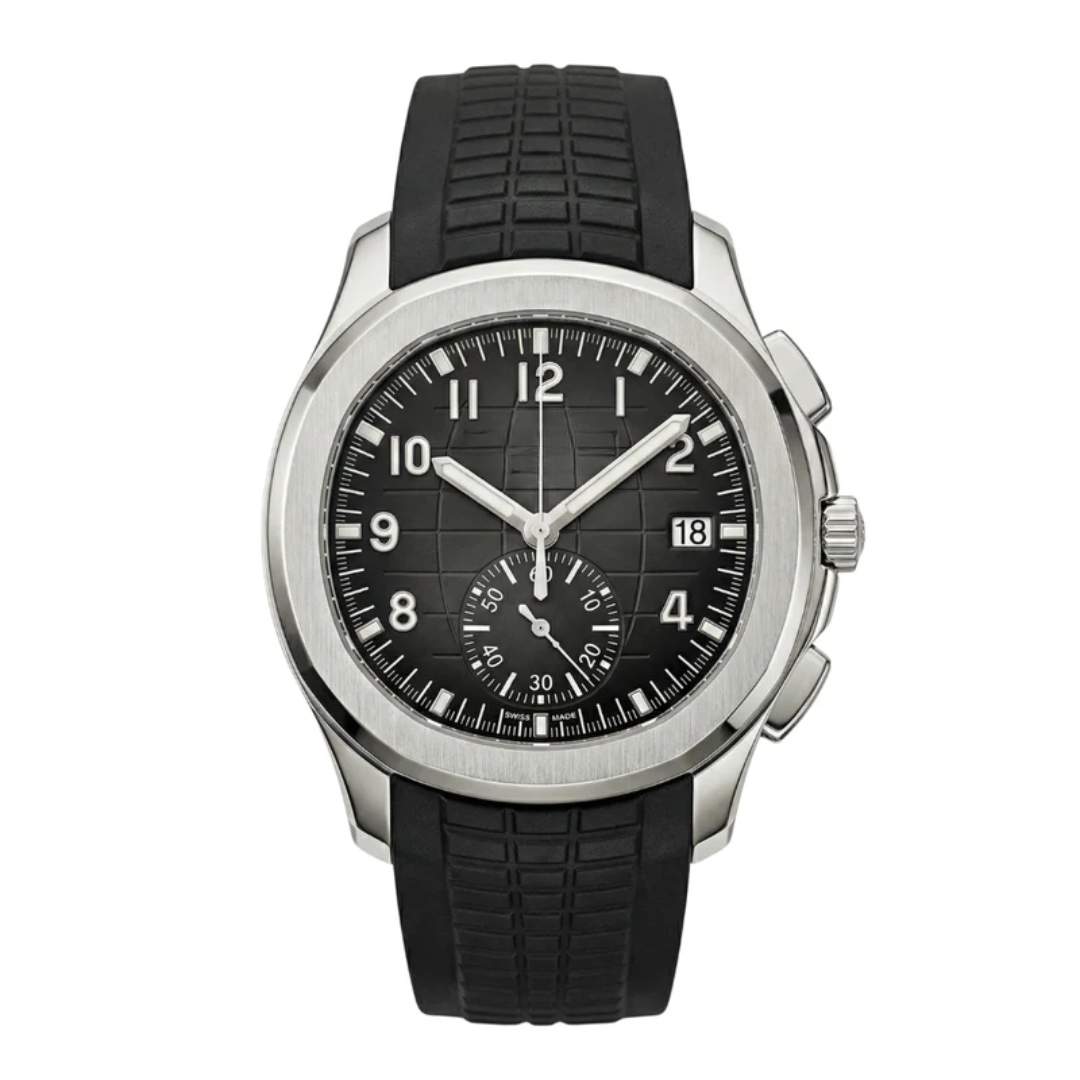 Aqua Sport Automatic – Black Dial | Rubber Strap