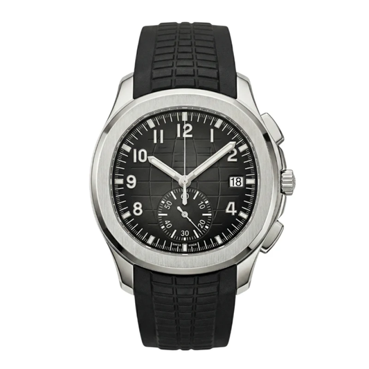 Aqua Sport Automatic – Black Dial | Rubber Strap