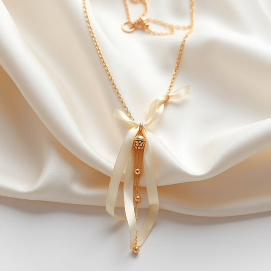 Ivory Cascade Necklaces - Elegance in Every Layer